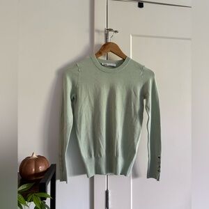 ZARA mint green sweater
